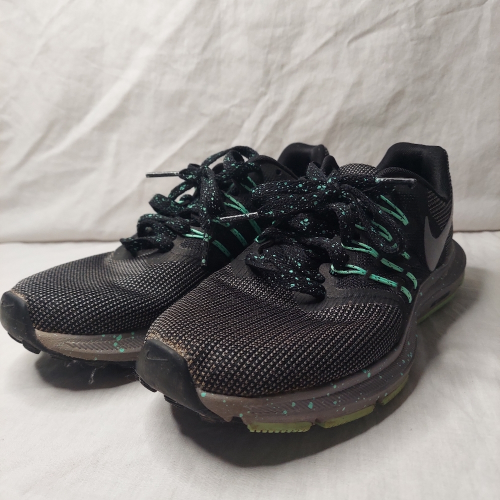 Nike AR1904-001 Run Swift SE Black Lace-Up Running Sneaker Shoes
